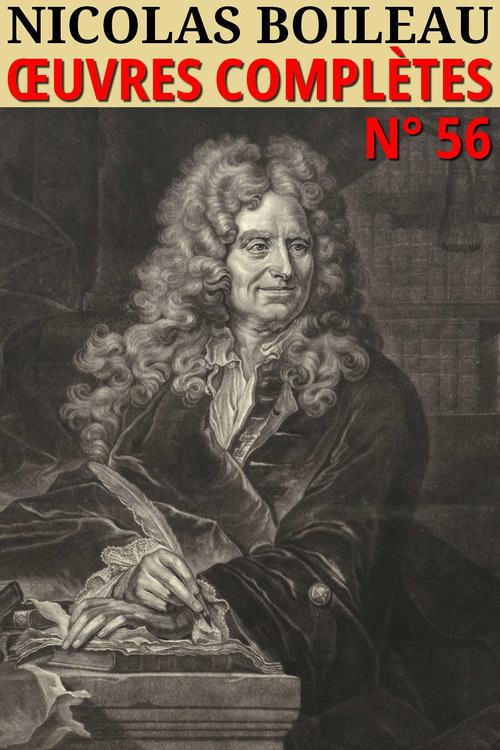 ebook cover of Nicolas Boileau - Oeuvres complètes, by Nicolas Boileau