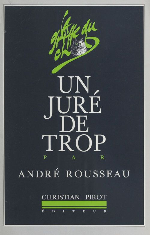 ebook cover of Un juré de trop, by André Rousseau