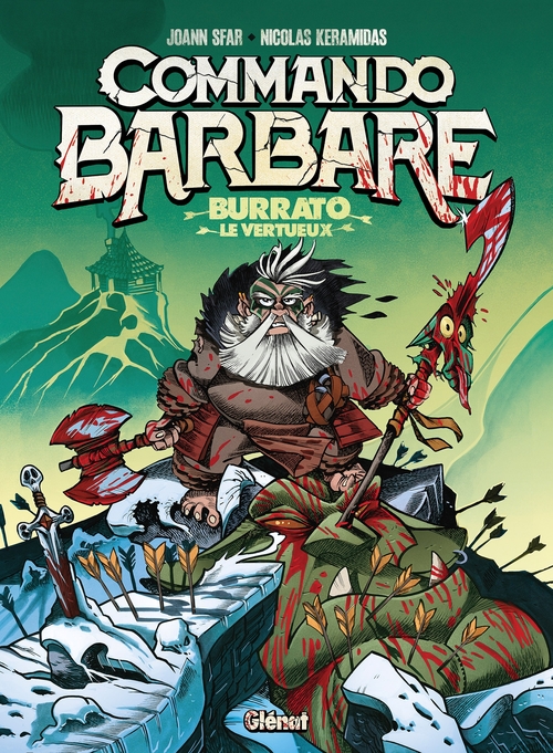 Couverture ebook de Commando Barbare, de Nicolas Keramidas
