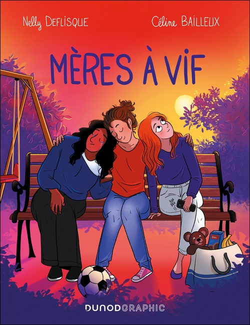 ebook cover of Mères à vif, by Céline Bailleux, Nelly Deflisque