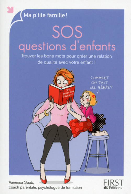 ebook cover of SOS questions d'enfants, by Vanessa Saab