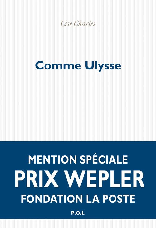 Couverture ebook de Comme Ulysse, de Lise Charles