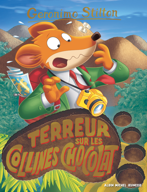 Couverture ebook de Terreur sur les collines Chocolat, de Geronimo Stilton