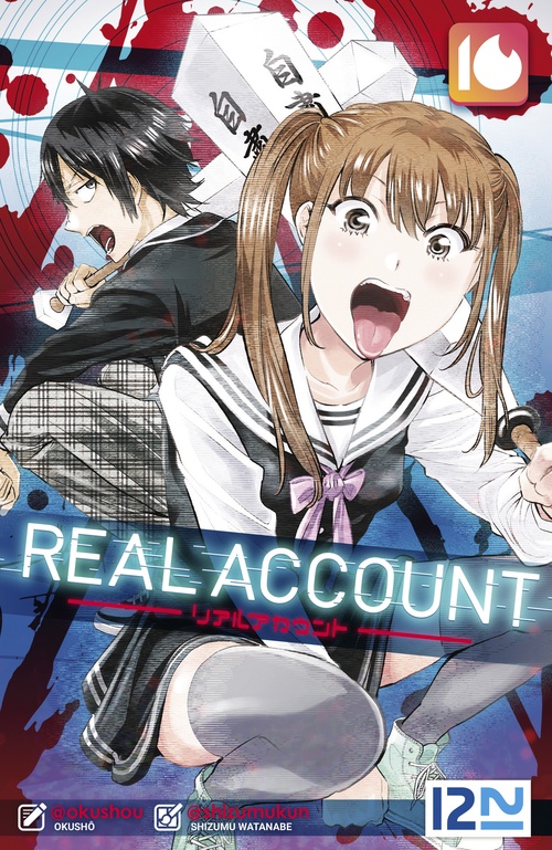 Couverture ebook de Real Account - tome 16, de Okushô, Shizumu Watanabe