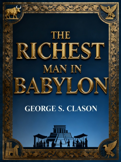 ebook cover of The Richest Man in Babylon, by George S. Clason