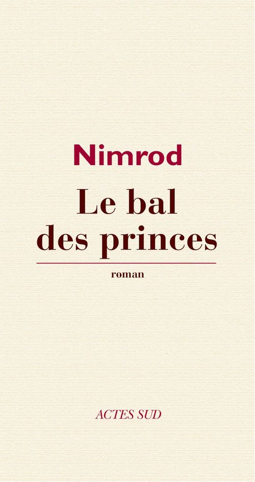 ebook cover of Le Bal des princes, by Nimrod