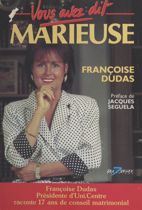 Couverture ebook de Vous avez dit marieuse ?, de Dudas