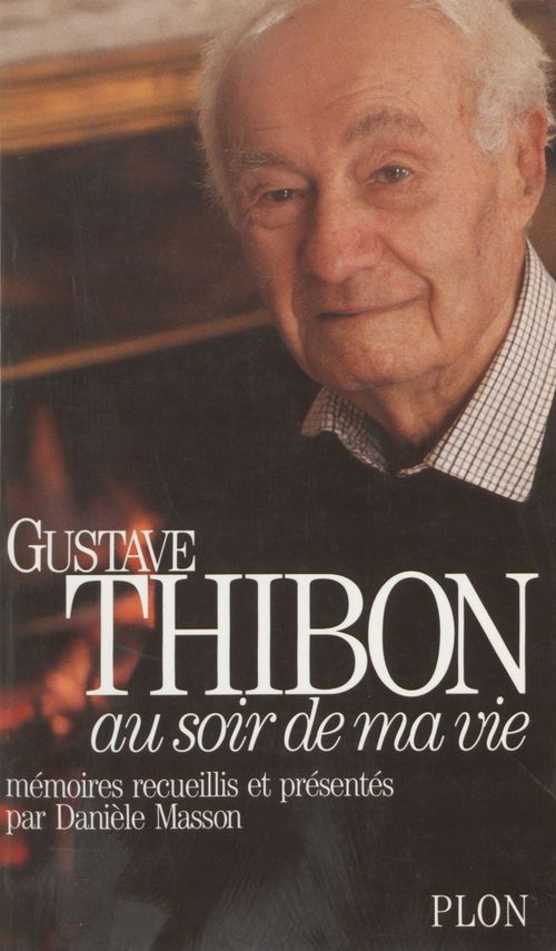 Couverture ebook de Au soir de ma vie, de Gustave Thibon