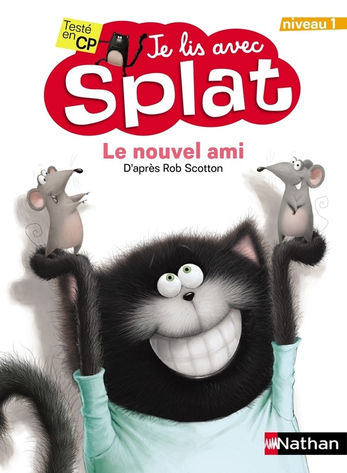 ebook cover of Splat - Le nouvel ami, by Rob Scotton