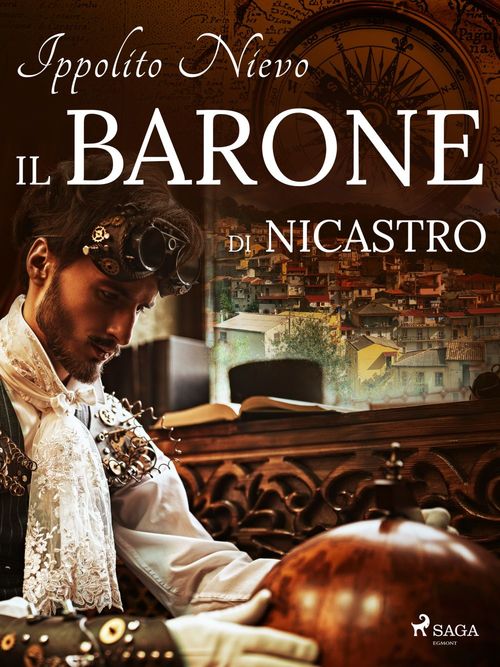 Couverture ebook de Il barone di Nicastro, de Ippolito Nievo