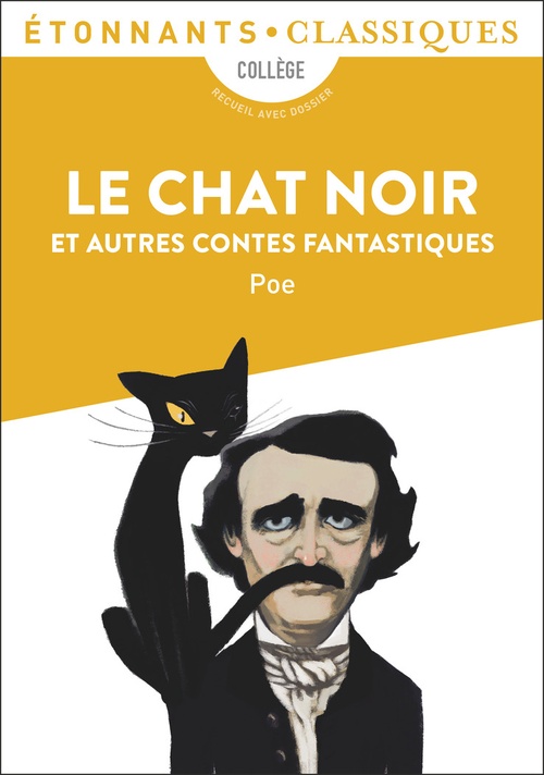 Couverture ebook de Le Chat noir et autres contes fantastiques, de Edgar Allan Poe