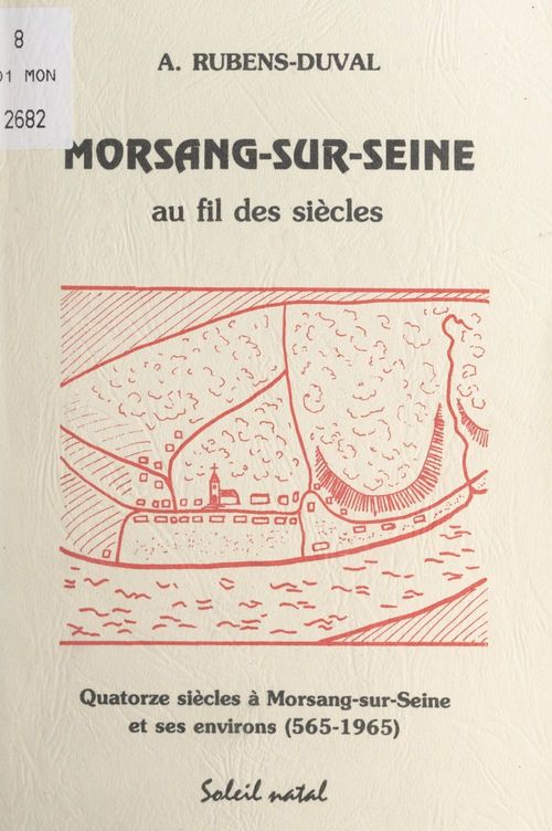 Couverture ebook de Morsang-sur-Seine au fil des siècles, de Alain Rubens-Duval