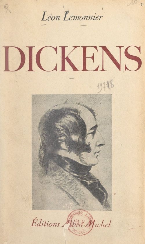 ebook cover of Dickens, by Leon Lemonnier