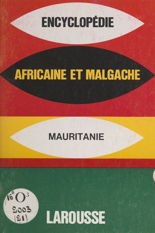 ebook cover of Encyclopédie africaine et malgache : République islamique de Mauritanie, by Collectif