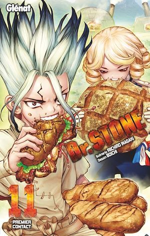 Couverture ebook de Dr. Stone - Tome 11, de Riichirô Inagaki, Boichi