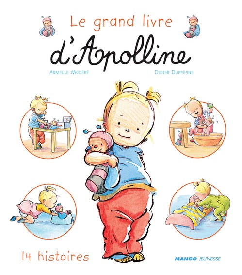 ebook cover of Le grand livre d'Apolline, by Didier Dufresne, Armelle Modéré