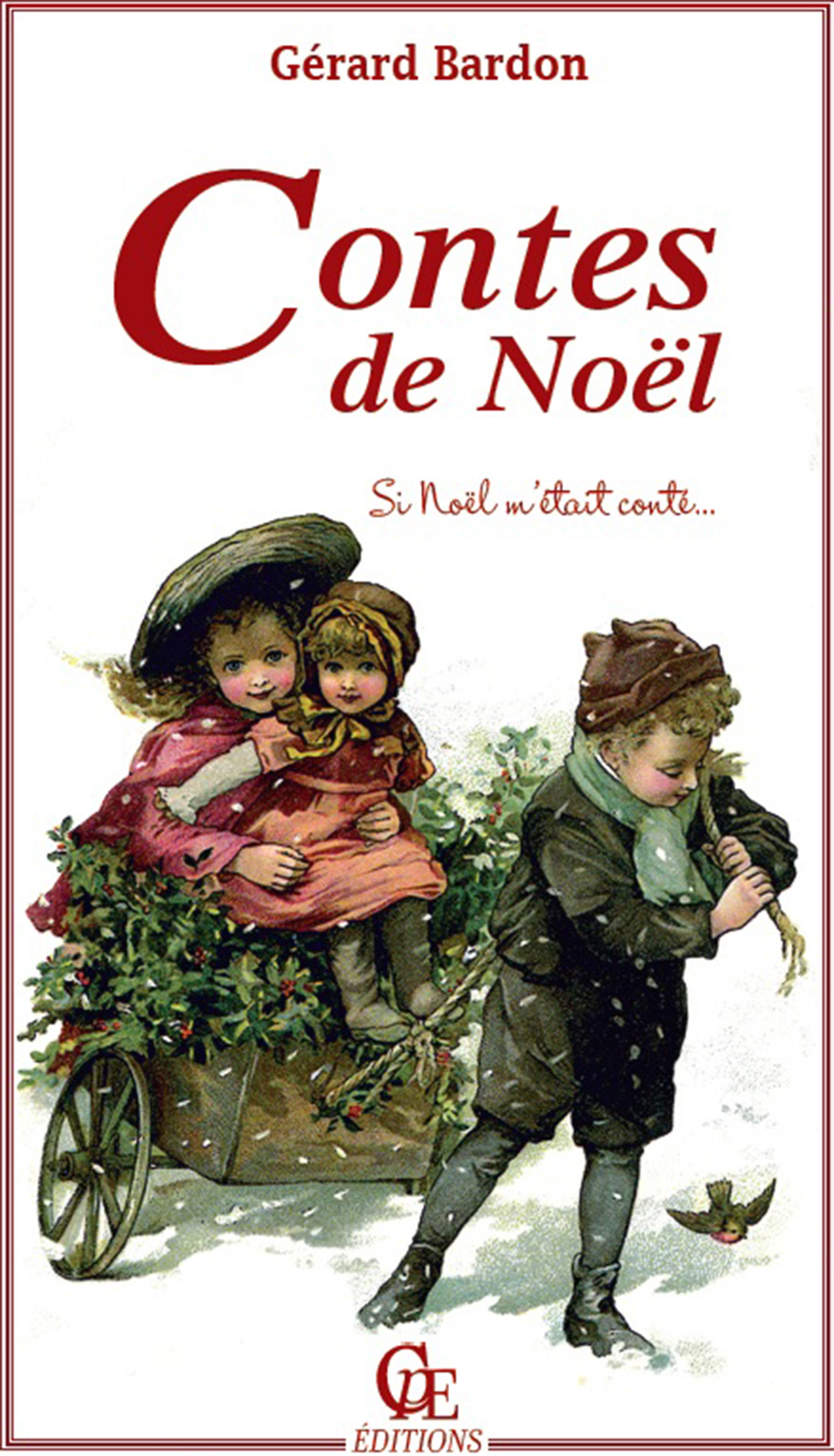 Couverture ebook de Contes de Noël, de Gérard Bardon