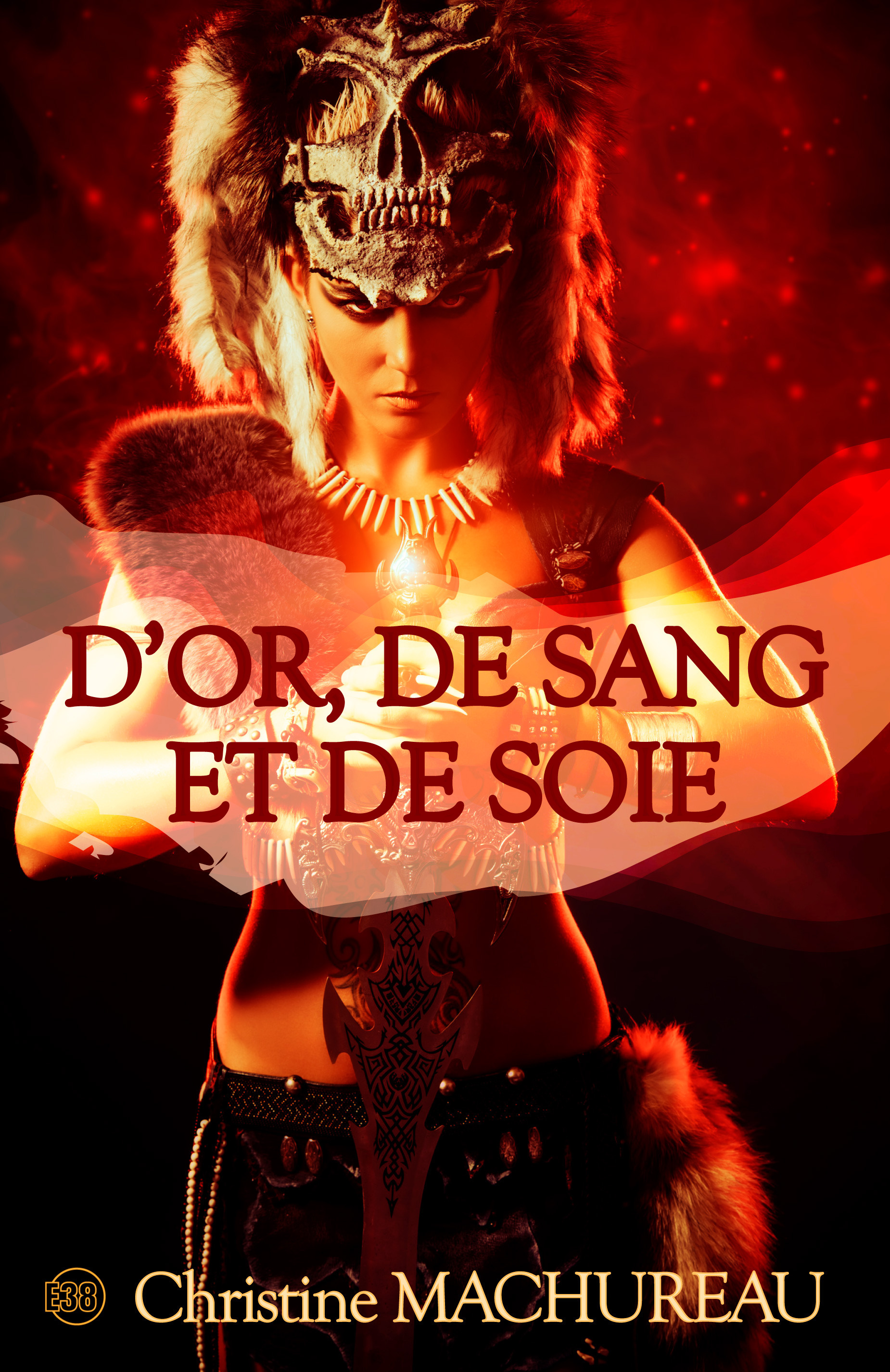 ebook cover of D'or, de sang et de soie, by Christine Machureau
