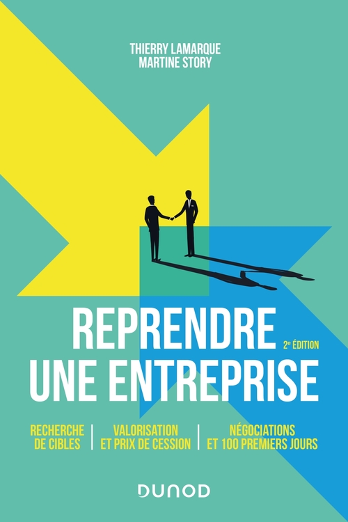 ebook cover of Reprendre une entreprise, by Thierry Lamarque, Martine Story