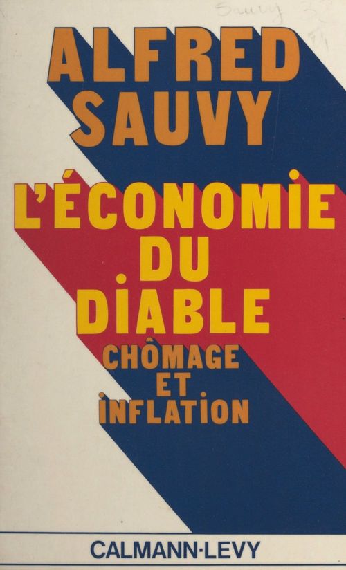 ebook cover of L'économie du diable, by Alfred Sauvy