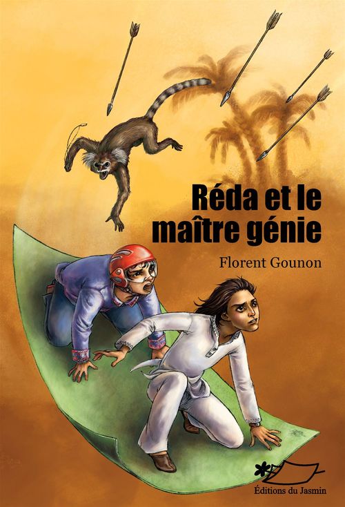 Couverture ebook de Reda et le maître génie, de Florent Gounon