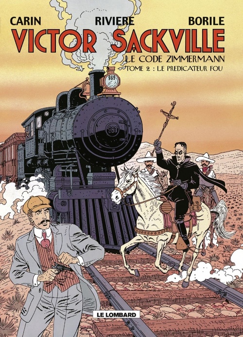 Couverture ebook de Victor Sackville - tome 2 - Le Prédicateur fou, de Borile/Riviere/Carin