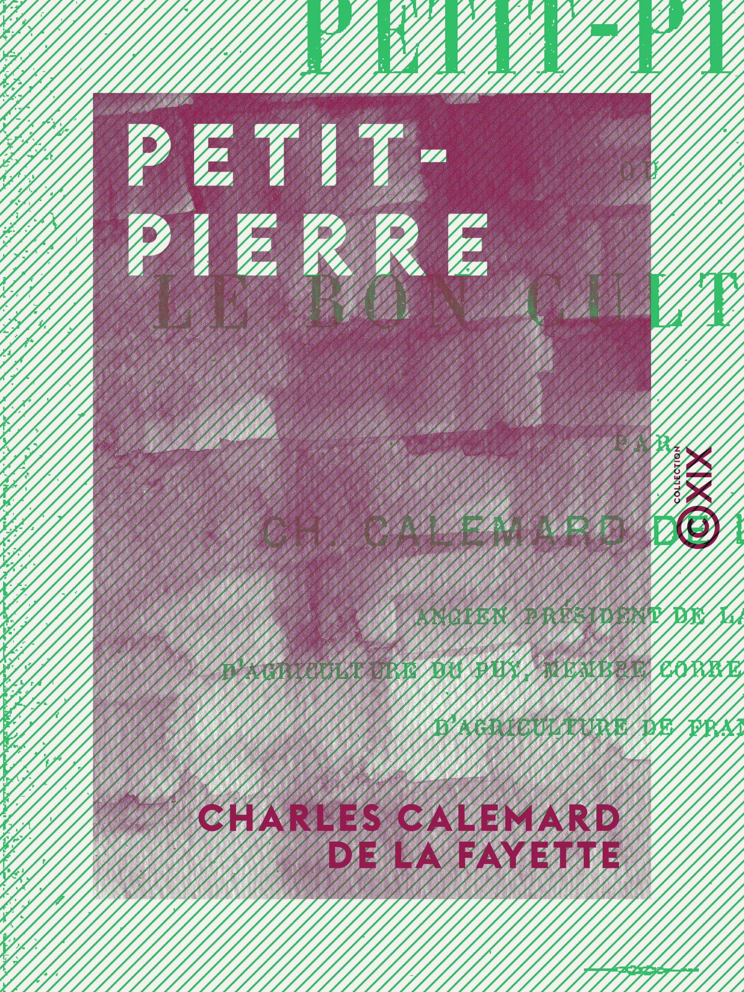 Couverture ebook de Petit-Pierre ou le Bon Cultivateur, de Charles Calemard De La Fayette