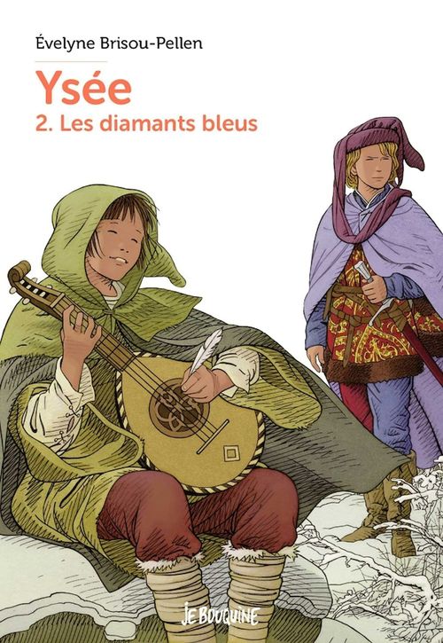 Couverture ebook de Les diamants bleus - Ysée T2, de Évelyne BRISOU-PELLEN