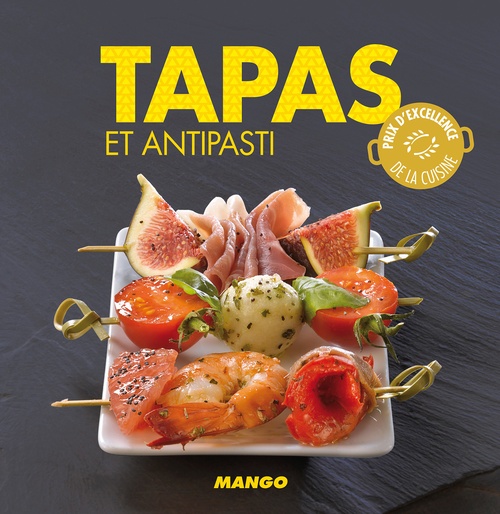 Couverture ebook de Tapas et antipasti, de Marie-Laure Tombini