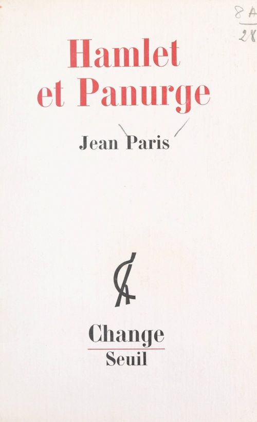 ebook cover of Hamlet et Panurge, by Jean Paris