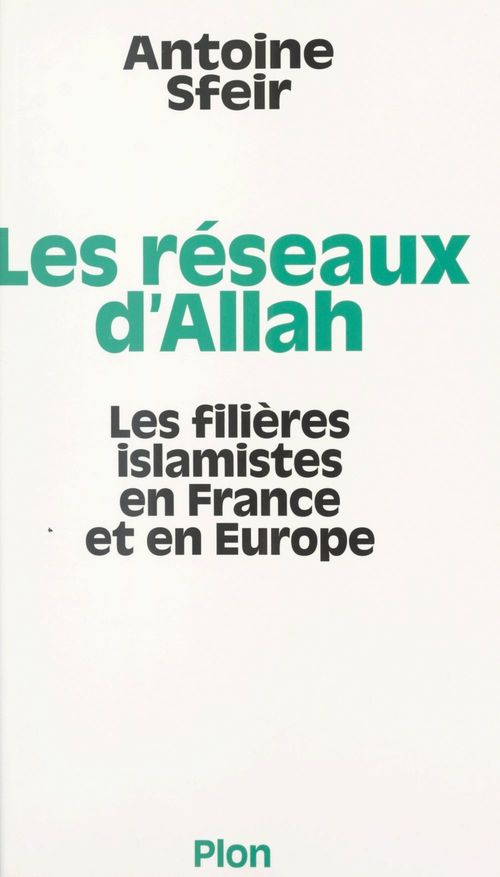 Couverture ebook de Les réseaux d'Allah, de Antoine Sfeir