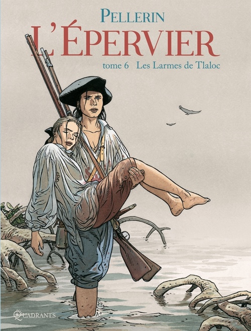ebook cover of L'Épervier T06 - Les Larmes de Tlaloc, by Patrice Pellerin
