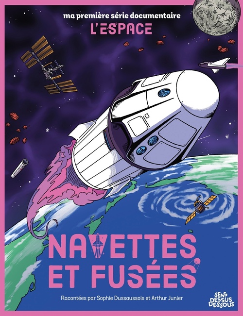 Couverture ebook de Navettes Et Fusées, de Sophie Dussaussois