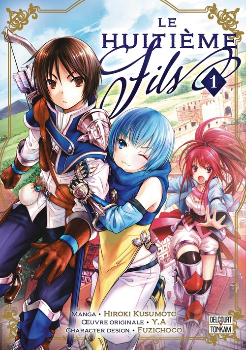 Couverture ebook de Le Huitième fils T01, de Y.A
