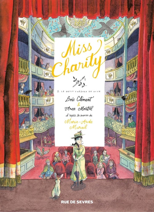 Couverture ebook de Miss Charity - Tome 2 - Le petit théâtre de la vie, de Loic Clément