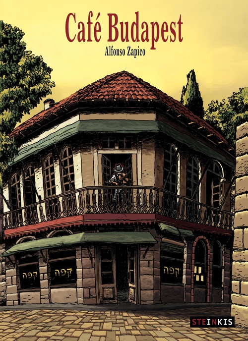 Couverture ebook de Café Budapest, de Alfonso Zapico