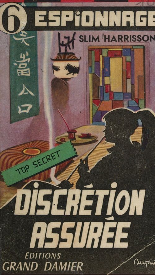 Couverture ebook de Discrétion assurée, de Slim Harrisson