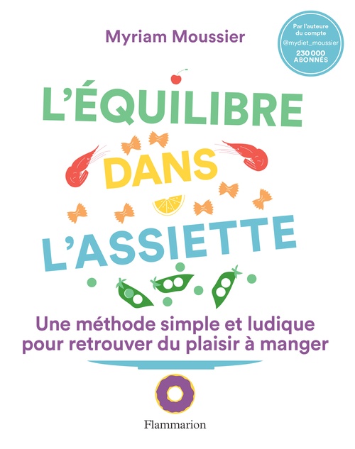 ebook cover of L'équilibre dans l'assiette, by Myriam Moussier