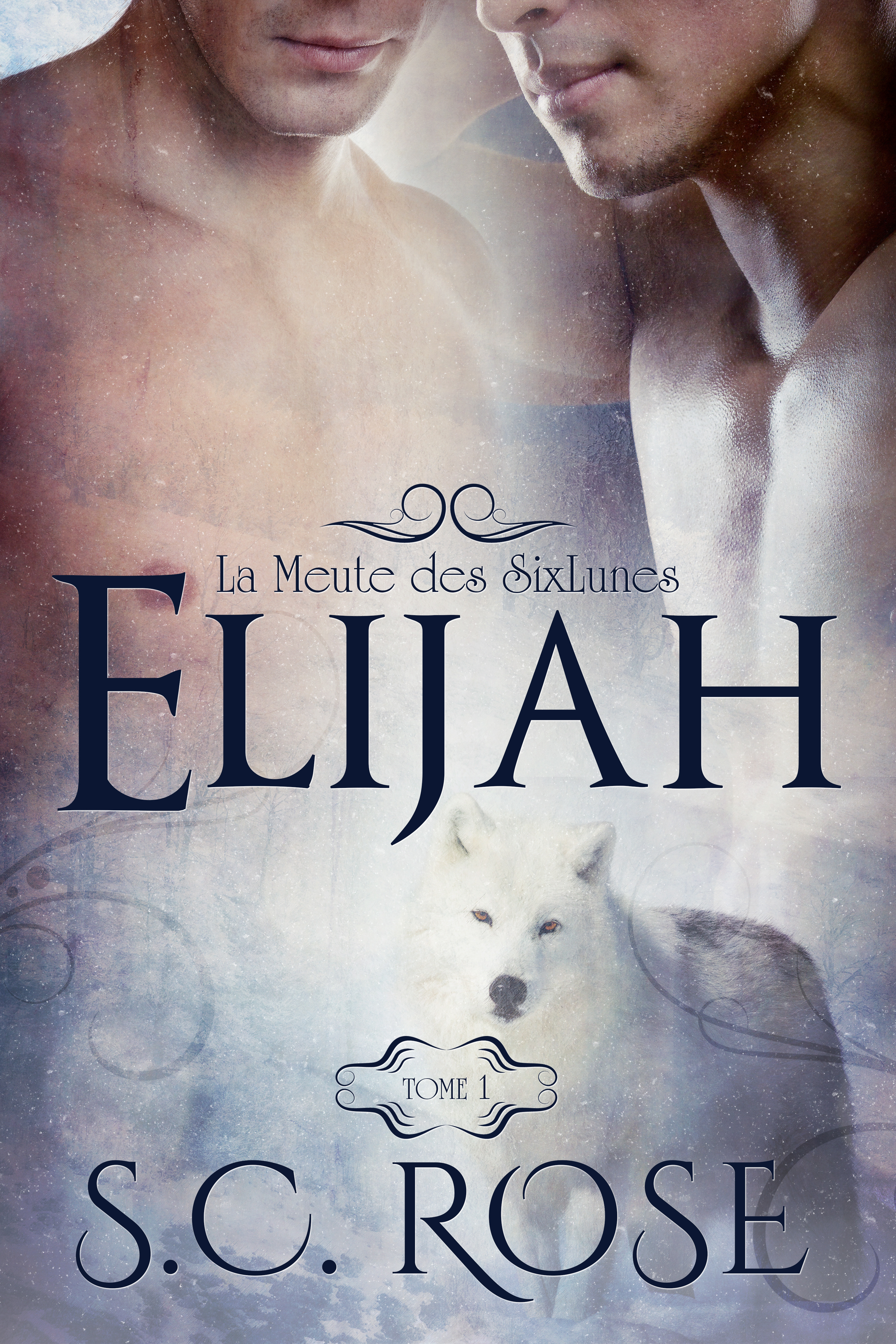 ebook cover of La Meute des SixLunes, tome 1: Elijah, by S.C. Rose