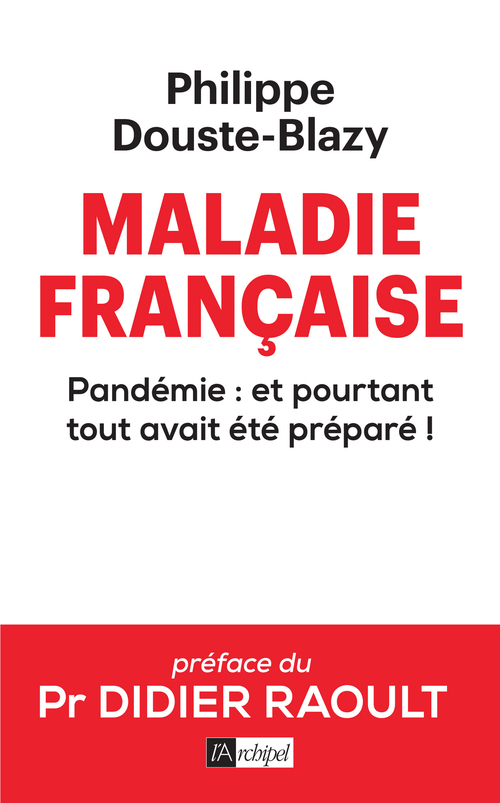 Couverture ebook de Maladie française, de Philippe Douste-blazy