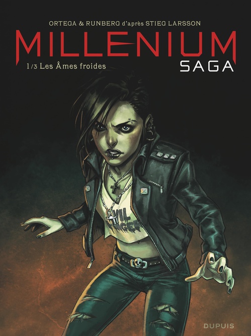 ebook cover of Millénium saga - Tome 1 - Les âmes froides, by Sylvain Runberg, Belén Ortega
