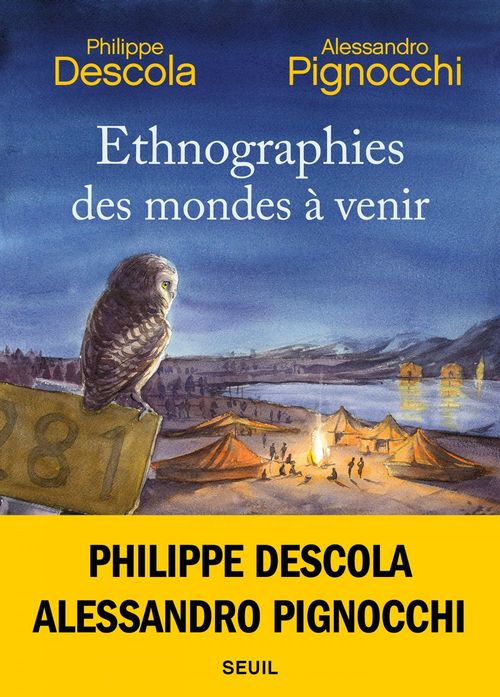 ebook cover of Ethnographies des mondes à venir, by Philippe Descola, Alessandro Pignocchi