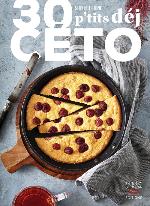 Couverture ebook de 30 p'tits déj céto, de Sophie Gironi