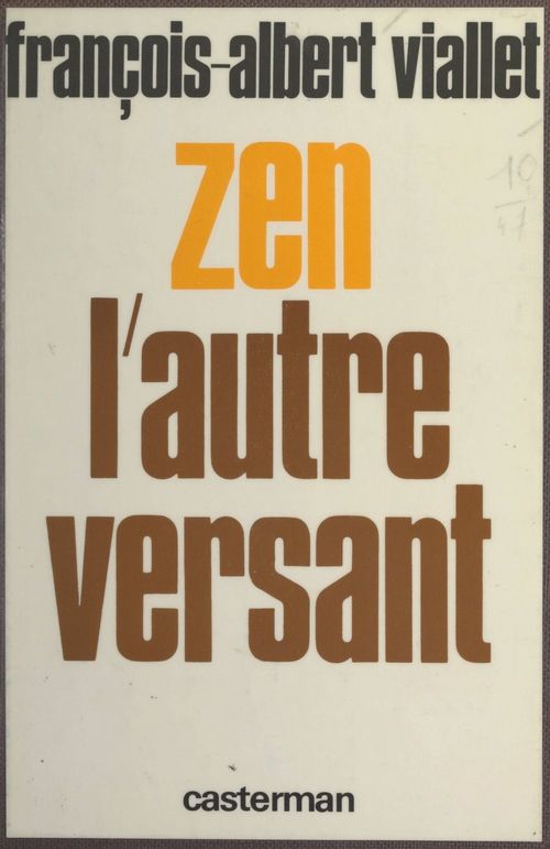 ebook cover of Zen, l'autre versant, by Francois-Albert Viallet