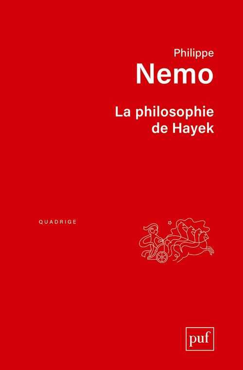 ebook cover of La philosophie de Hayek, by Philippe Nemo