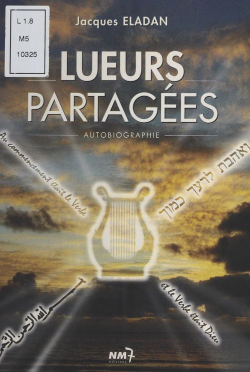 ebook cover of Lueurs partagées, by Jacques Éladan