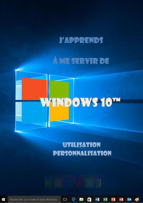 ebook cover of J'apprends à me servir de Windows 10, by Joel Green