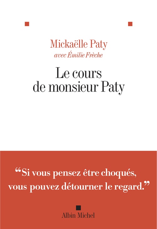 Couverture ebook de Le Cours de Monsieur Paty, de Mickaëlle Paty, Emilie Frèche