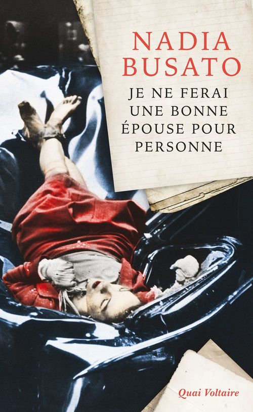 ebook cover of Je ne ferai une bonne épouse pour personne, by Nadia Busato