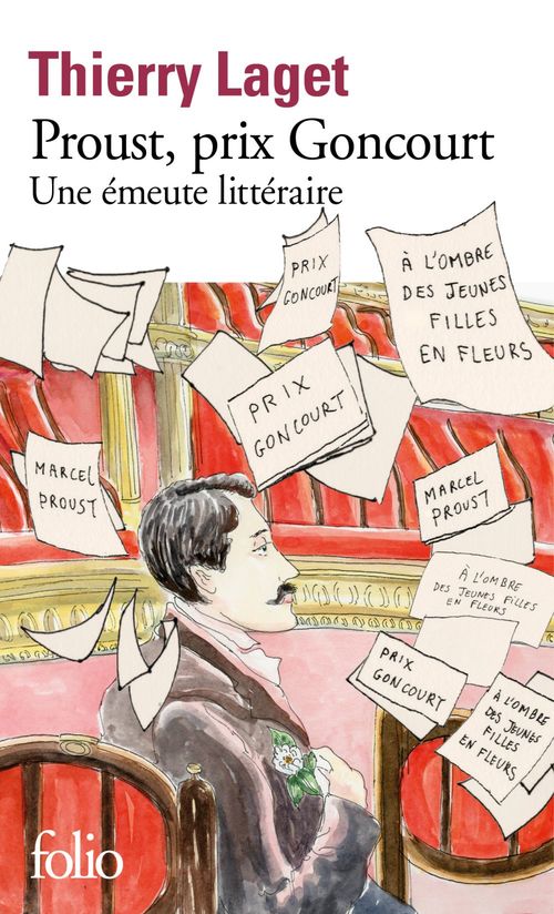 Couverture ebook de Proust, prix Goncourt. Une émeute littéraire, de Thierry Laget
